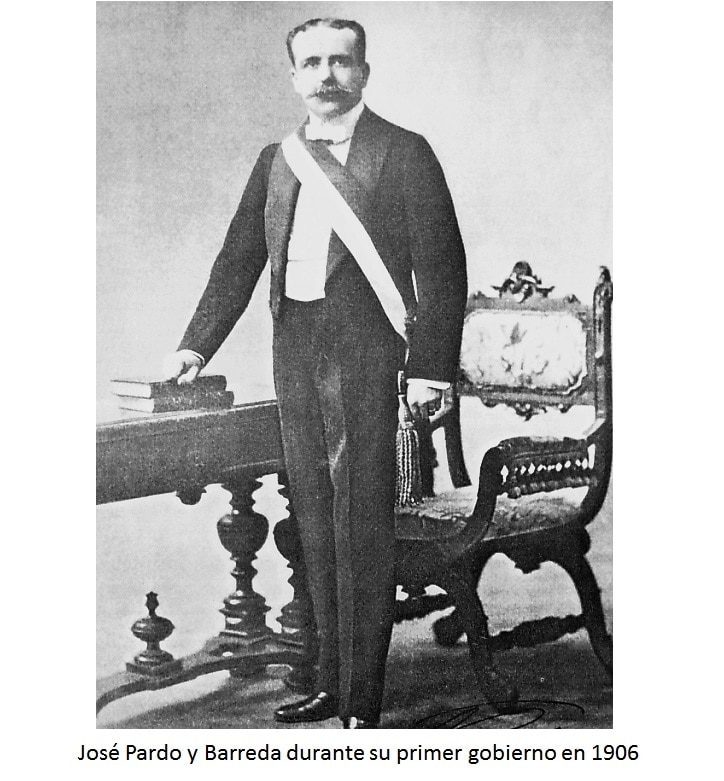 Resultado de imagen para presidente José Pardo y Barreda, en su primer gobierno