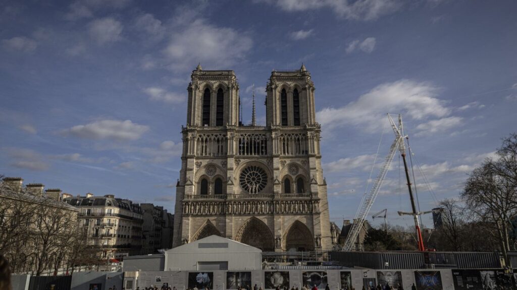 sillas de roble catedral de Notre-Dame